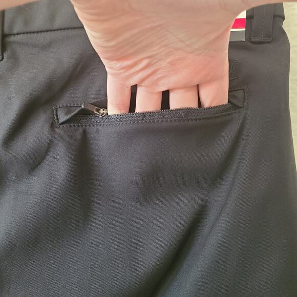 NWT‎ ENGLISH LAUNDRY Men's Pants Black 34 W x 29 Straight Leg Casual Work Career - Picture 9 of 12